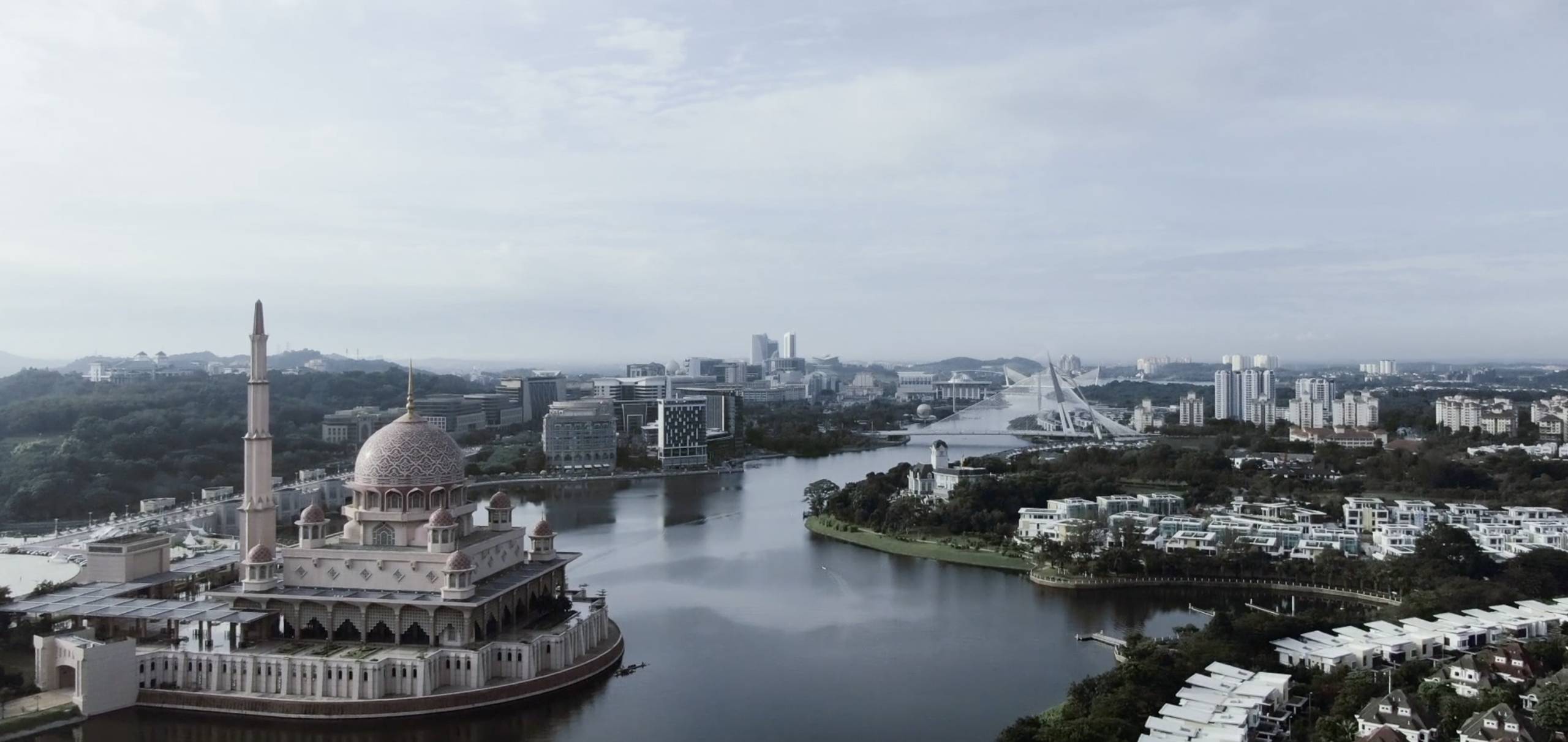 aerial video putrajaya